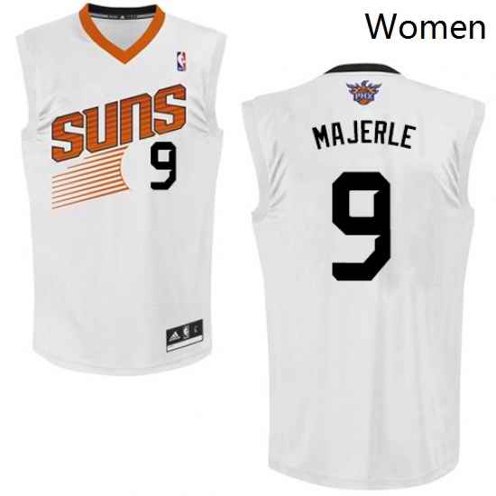 Womens Adidas Phoenix Suns 9 Dan Majerle Swingman White Home NBA Jersey